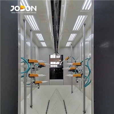 Klepcoating Automatisch poedercoatingsysteem met voorbehandeling