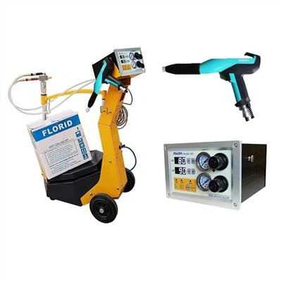 Koellichaam coating box-feed M2 handmatig poedercoatpistool