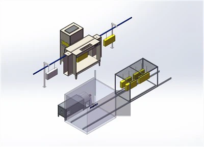 Aangepaste handmatige elektrostatische poedercoatlijn