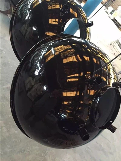 Geëmailleerde appelkachel met elektrostatische poedercoatinglijn